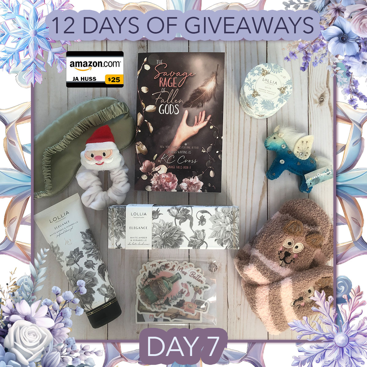 Day 7 - 12 Days of Giveaways - 2023 - JA Huss